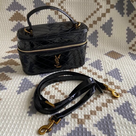 Saint Laurent Micro Gaby Vanity Bag 'Black' - Picture 1 of 7